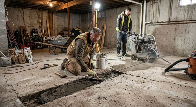 Slab Foundation Repair in Mount Laurel, NJ