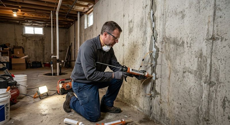Structural Crack Repair in Mount Laurel, NJ