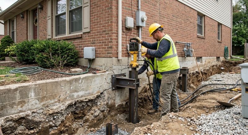Structural Foundation Repair in Glenside, PA