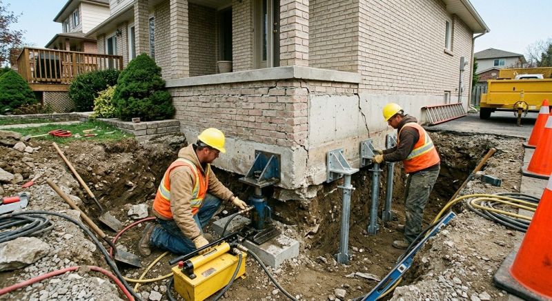Structural Foundation Repair in Upper Darby, PA